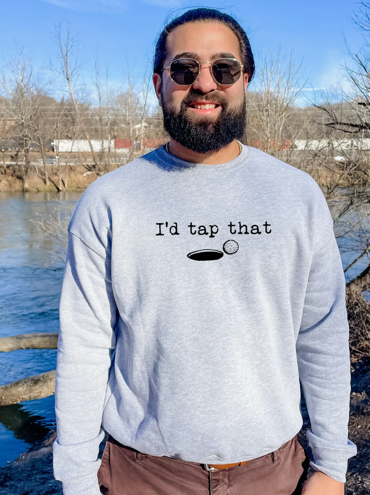 I'D Tap That - Unisex Golf Sweatshirt
