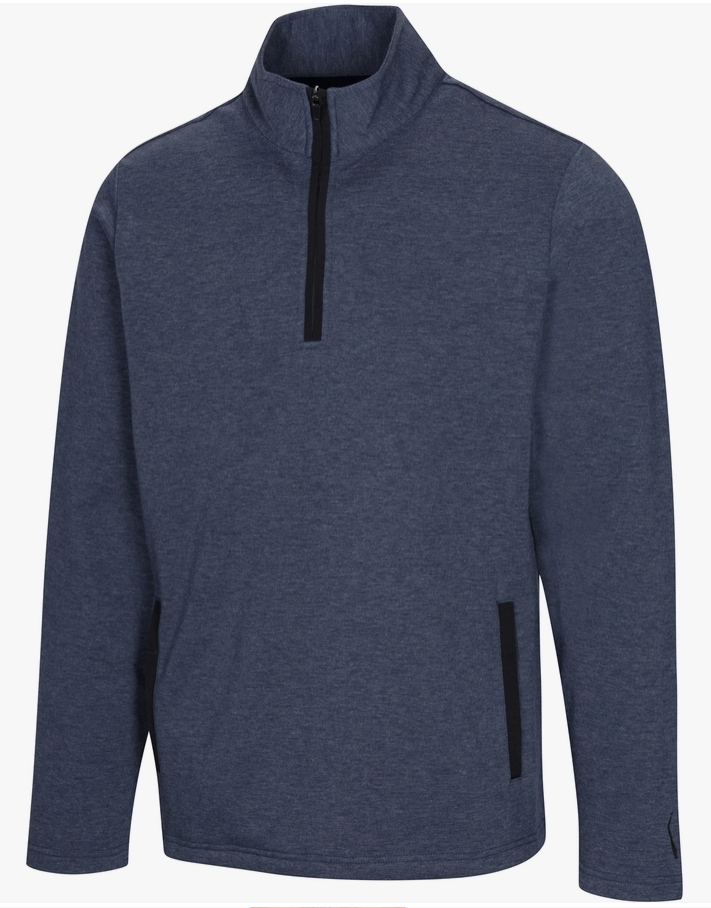 Men'S Pullover Sweater - Dry Fit Half Zip Golf Jacket