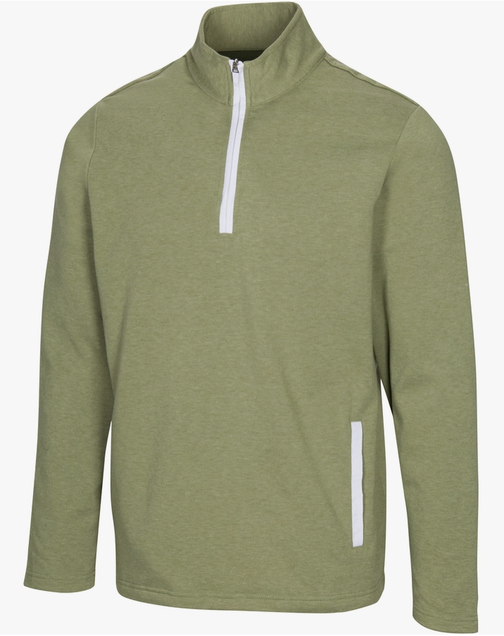 Men'S Pullover Sweater - Dry Fit Half Zip Golf Jacket