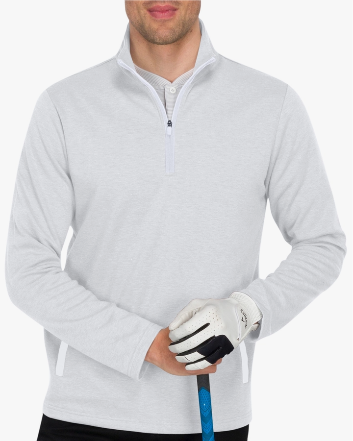 Men'S Pullover Sweater - Dry Fit Half Zip Golf Jacket