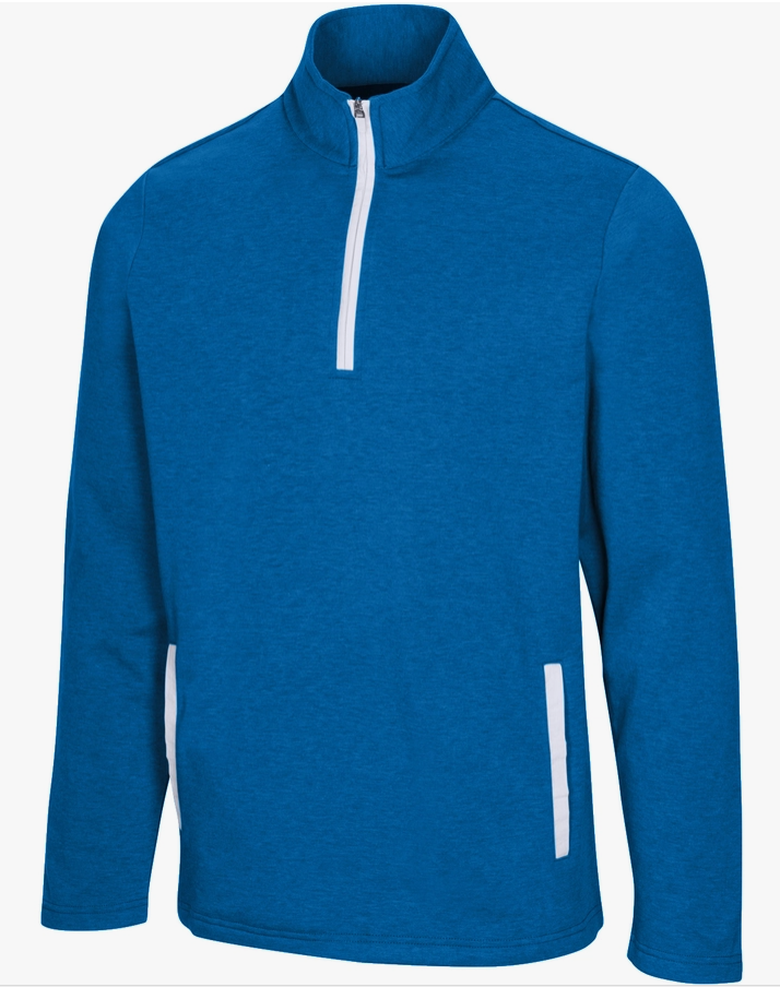 Men'S Pullover Sweater - Dry Fit Half Zip Golf Jacket