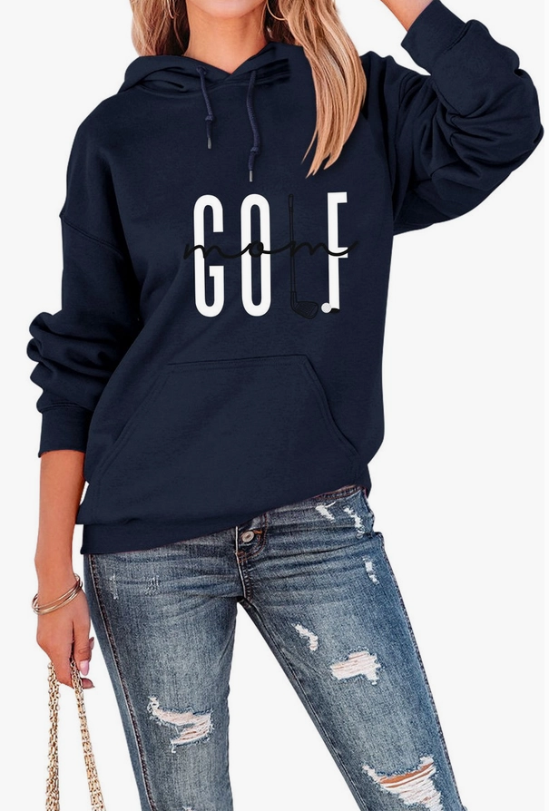 Women Golf Game Day Printing Pullover