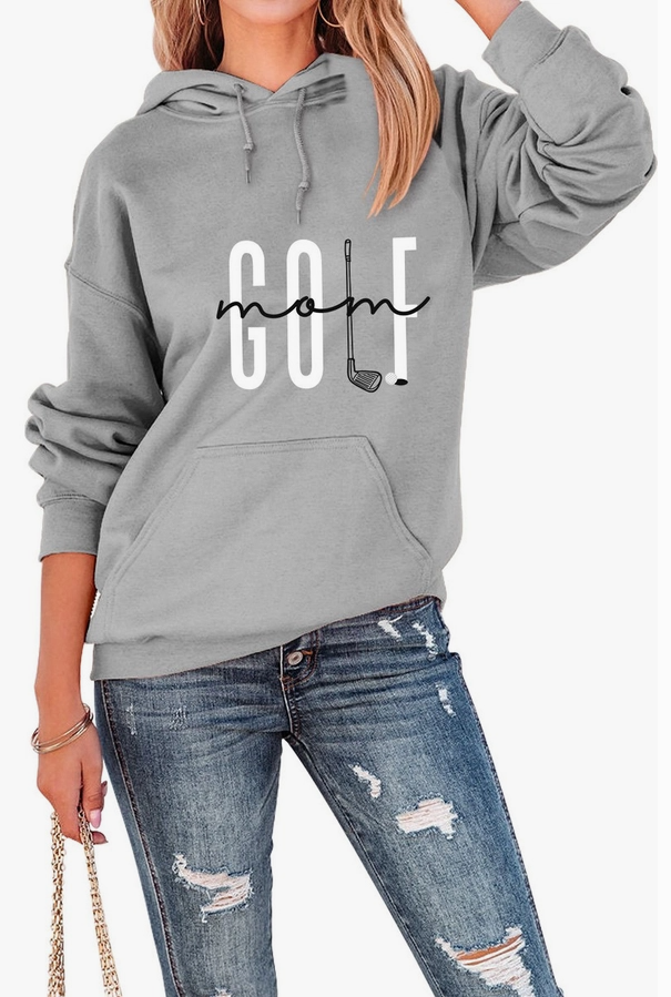 Women Golf Game Day Printing Pullover