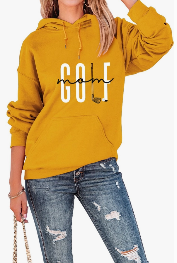 Women Golf Game Day Printing Pullover