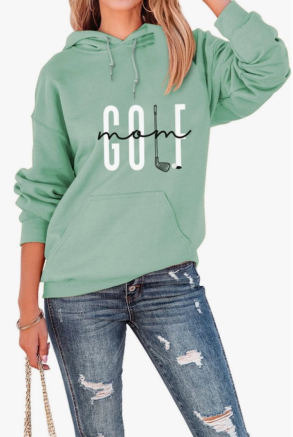 Women Golf Game Day Printing Pullover