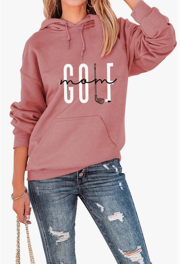 Women Golf Game Day Printing Pullover