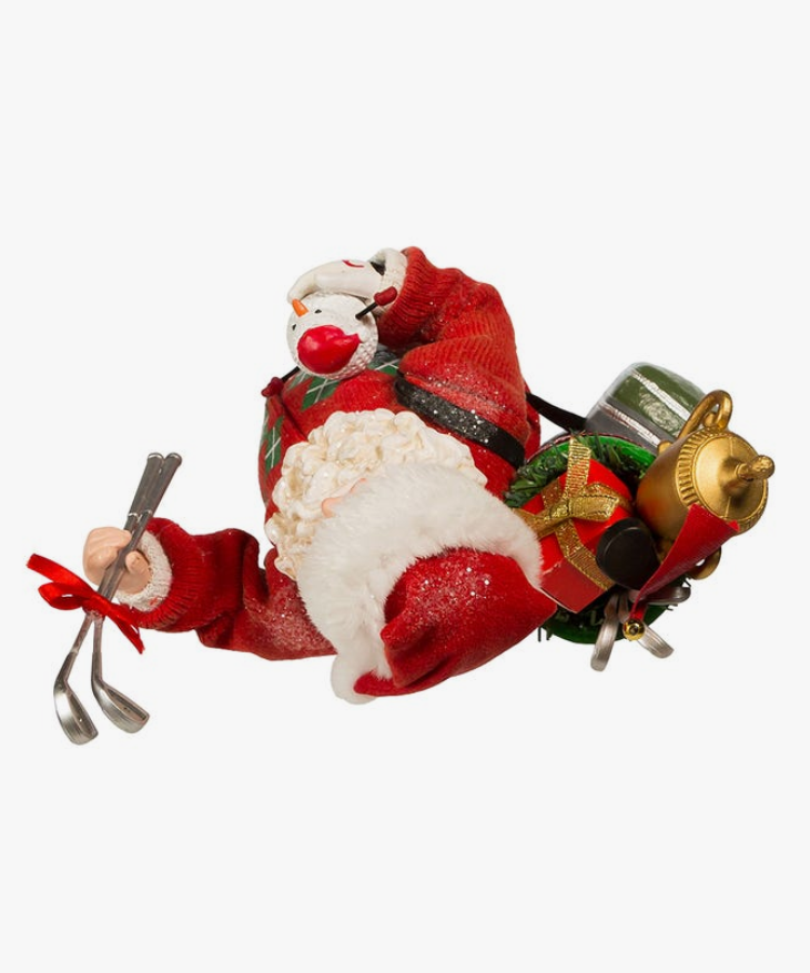 10.5“ Fabriché™ Golf Santa