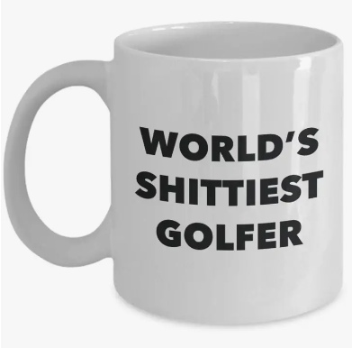 Golfer Coffee Mug - Funny Golf Gift