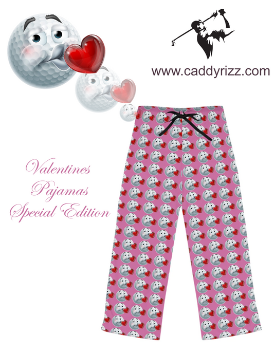 Valentine's Women's Golf Ball Pajama Pants