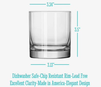 Golf Whiskey Glass