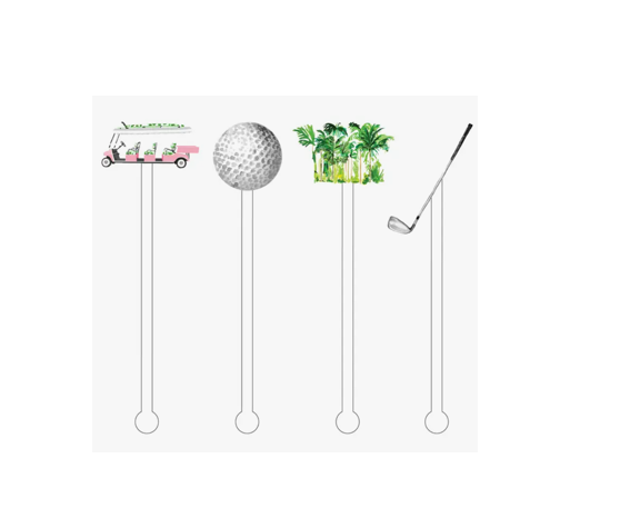 Girls that Golf Cocktail Stir Sticks