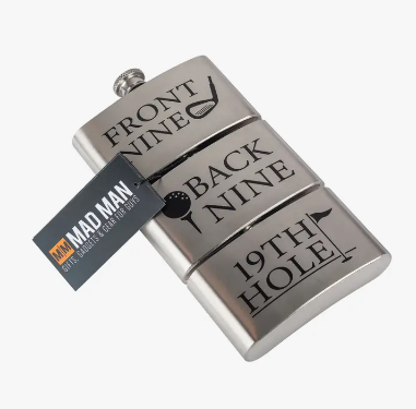 19th Hole Golfers Flask