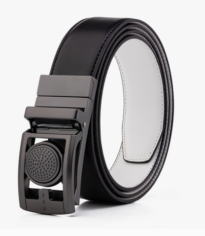 Golf Belt with Magnetic Ball Marker