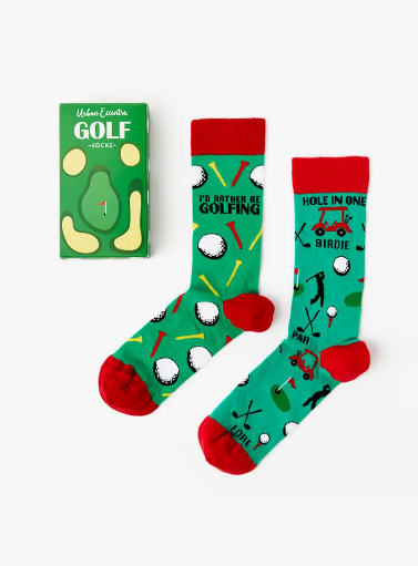 Christmas Golf Socks