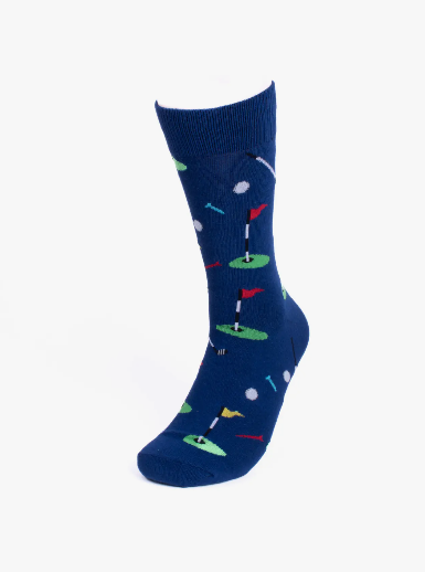 Men's Golf Novelty Socks