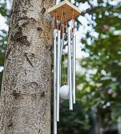 Golf Club & Ball Wind Chime