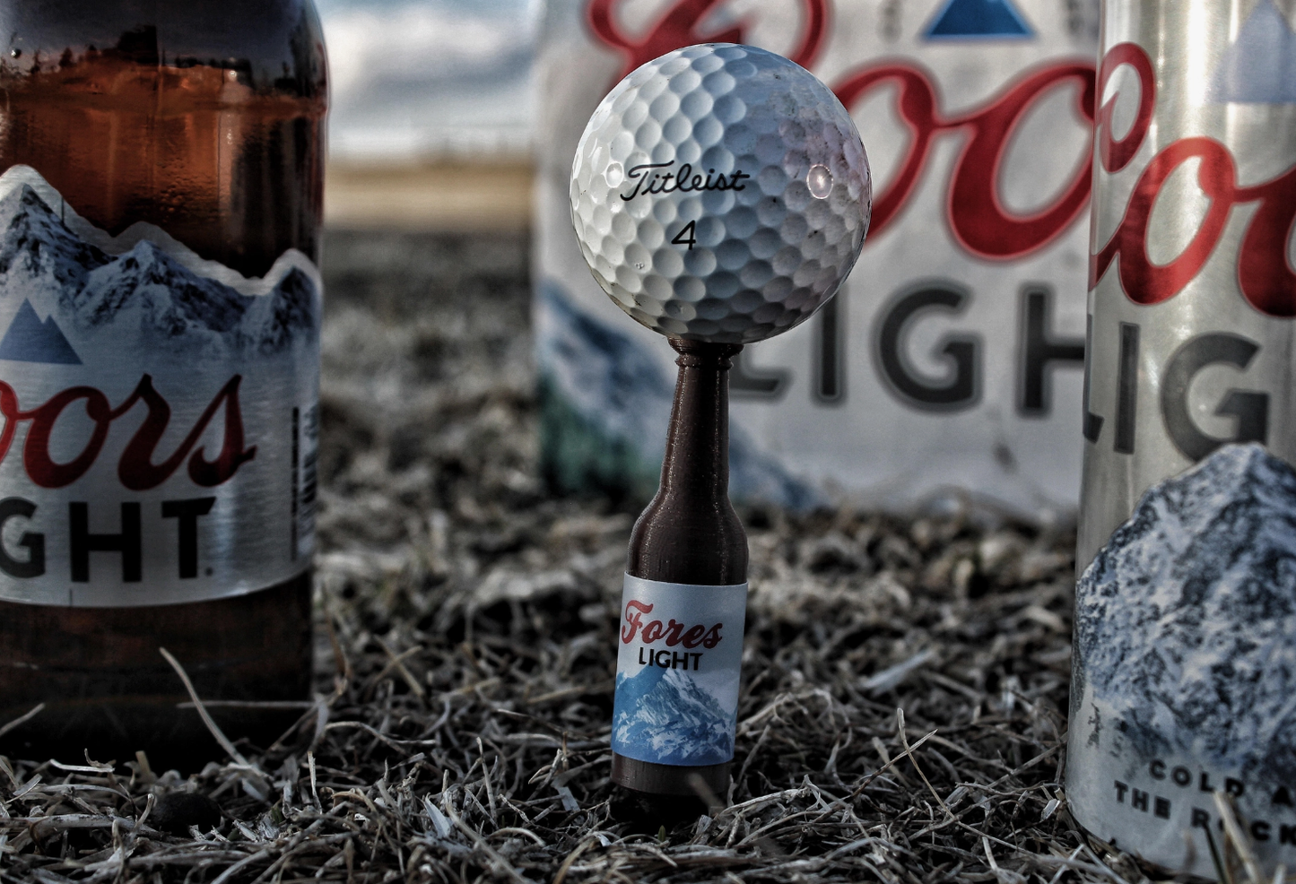 Beer Bottle Golf Tees