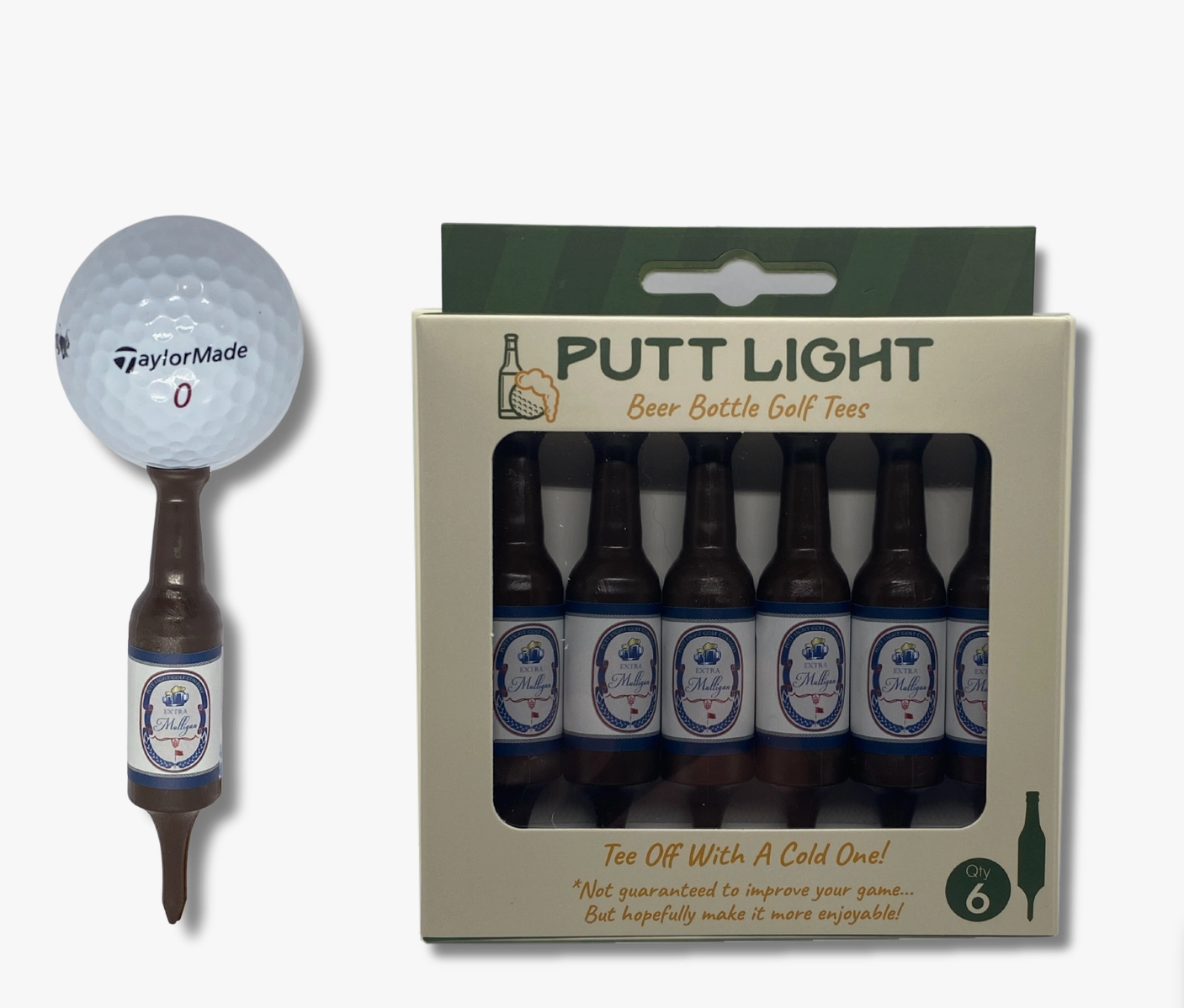 Beer Bottle Golf Tees