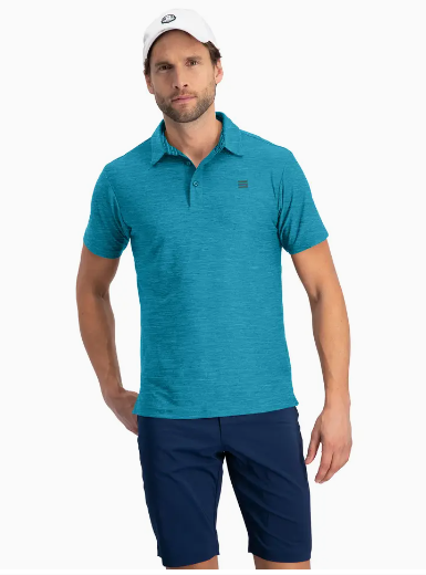 Men's Quick Dry Golf Shirts - Short Sleeve, Athletic Polo