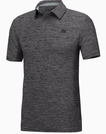 Men's Quick Dry Golf Shirts - Short Sleeve, Athletic Polo