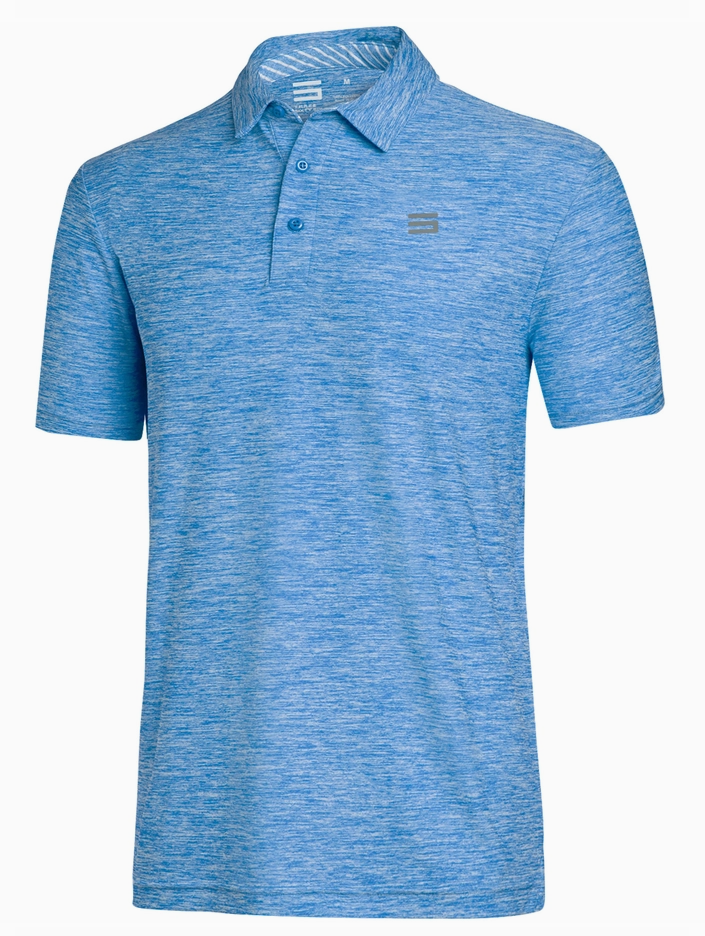 Men's Quick Dry Golf Shirts - Short Sleeve, Athletic Polo