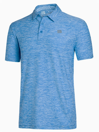 Men's Quick Dry Golf Shirts - Short Sleeve, Athletic Polo