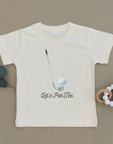 Let's Partee Golf Organic Baby Onesie & Toddler Tee