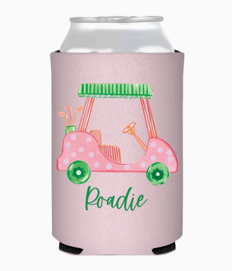 Girly Golf Cart Masters Can Cooler - Masters