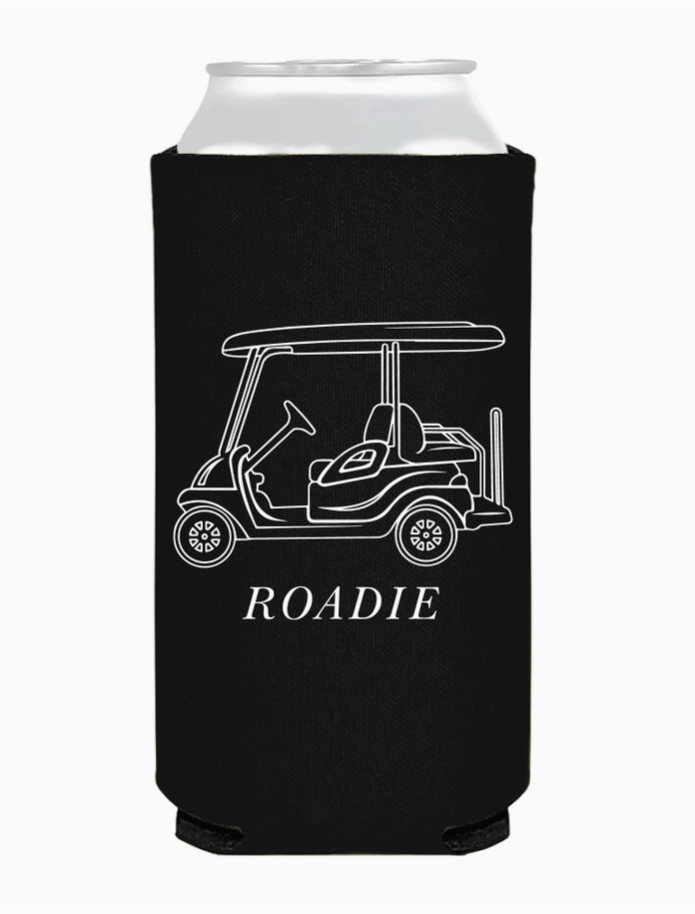 Roadie Golf Cart Golf Masters Slim Can Cooler - Masters