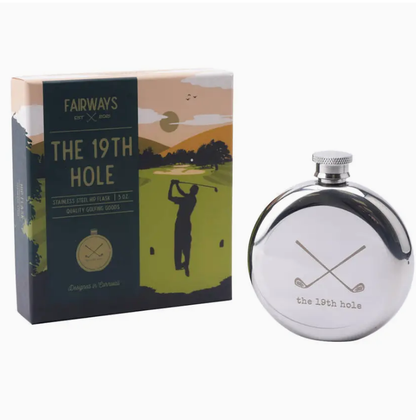 Fairways Golfing Goods '19th Hole' Hip Flask