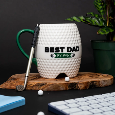 Best Dad Golf Mug - Great Father's Day Gift