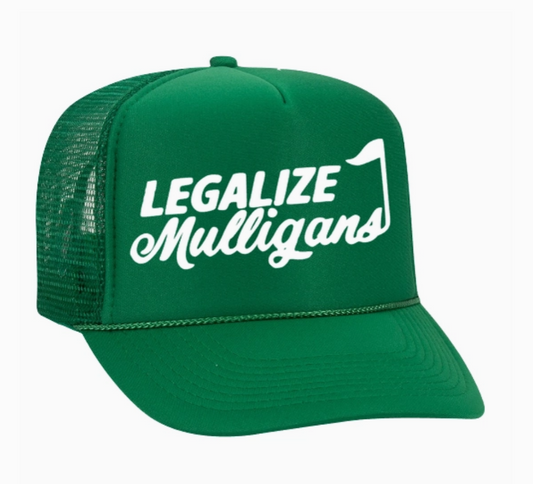 Legalize Mulligans Augusta Masters Spring Hat Cap