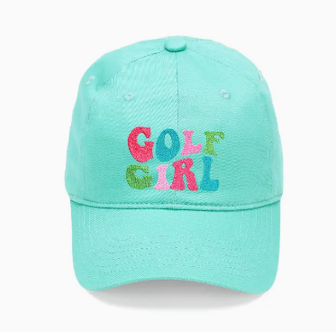 Golf Girl Embroidered Cap