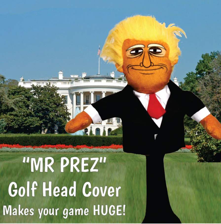 Mr. Prez Golf Head Cover