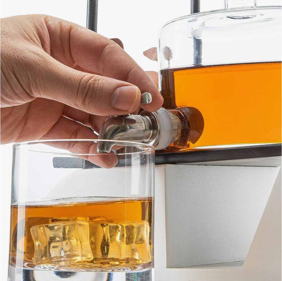 Golf Cart Whiskey Decanter & Ball Glasses