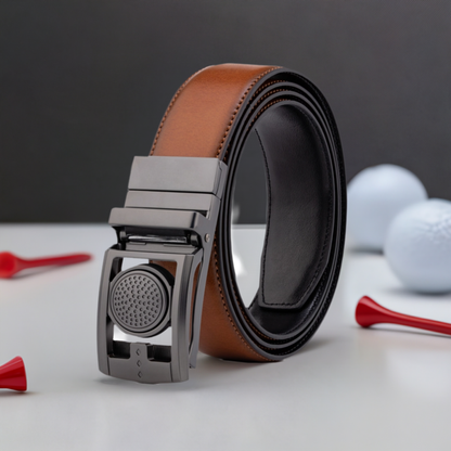 Golf Belt with Magnetic Ball Marker