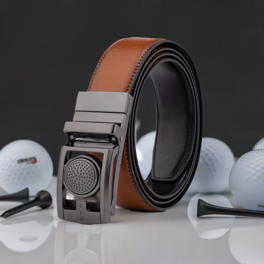 Golf Belt with Magnetic Ball Marker